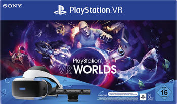 Sony PlayStation VR V2 + PlayStation Camera + PlayStation VR Worlds + PS5 Camera Adapter