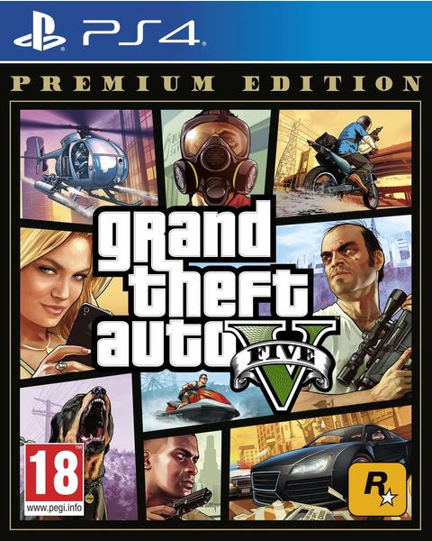 Rockstar Games Grand Theft Auto V - Premium Edition (PEGI) (PS4)