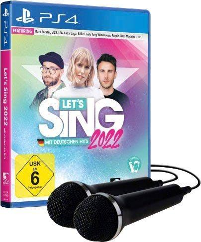 Ravenscourt Lets Sing 2022 mit deutschen Hits + 2 Mics] (PlayStation 4
