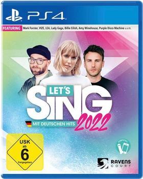 Ravenscourt Lets Sing 2022 mit deutschen Hits (PlayStation 4)