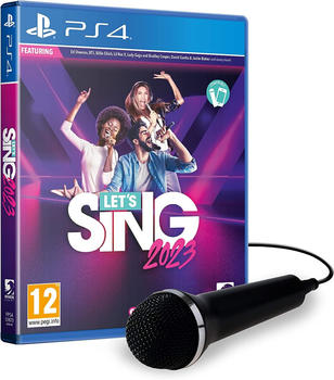 Koch Media Let's Sing 2023: International Version + 1 Microphone (PS4)