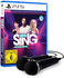 Let's Sing 2023 mit deutschen Hits + 2 Mikrofone (PS5)