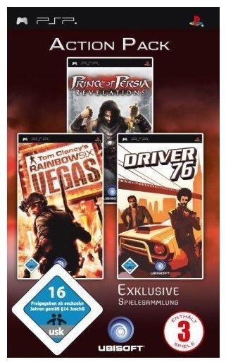 Action Pack: Prince of Persia 3, Driver, Rainbow Six Vegas (PSP)
