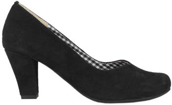 Hirschkogel Trachtenpumps Marie anthrazit 5cm Absatz