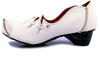 TMA Schuhe 8787 Damen Pumps Leder weiß