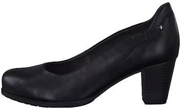 Jana Shoes Pumps Lederimitat Elegant Weite H Mehrweite schwarz