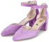 Gabor Spangenpumps violett Rauleder D'Orsay Design
