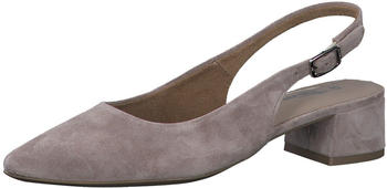 Tamaris Pumps Leder Slingback Blockabsatz spitze Form 1-29500-42 grau