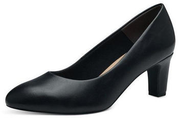 Tamaris Pumps runde Form Blockabsatz 1-22419-41 schwarz