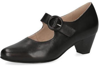 Caprice Leder-Riemchenpumps schwarz