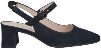 Gabor Peeptoes Slingpumps 263 Rauleder blau