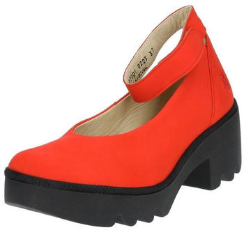 Fly London Pumps orange Blockabsatz
