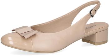 Caprice Slingpumps Schleife beige Beige Comb I