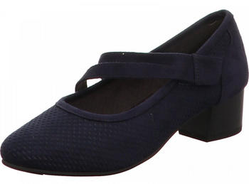 Jana Shoes Pumps Riemen kleiner Absatz blau Ocean
