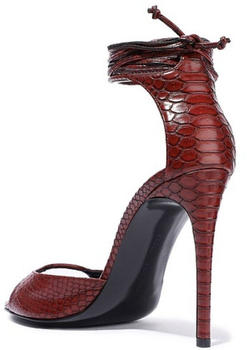 Stella McCartney Iconic VEGAN Faux Ankle Tie Heels Sandals Pumps Schuh Pumps