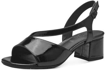 Jana Shoes Sandalen Absatz verstellbarer Riemen Vegan schwarz