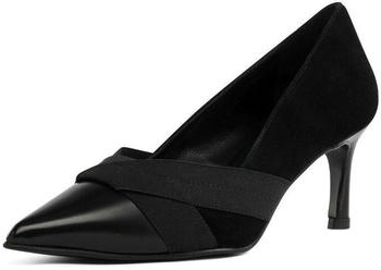 Peter Kaiser Veloursleder Pumps schwarz rosa