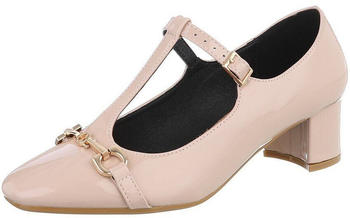 Ital Design Pumps Schnür- Riemchenpumps GG-88-38- beige