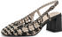 Tamaris Damen Slingpumps beige schwarz