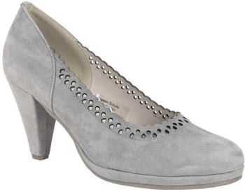 Hirschkogel Pumps Lina stein Trachtenpumps Leder grau