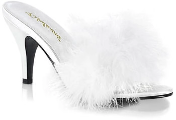 Fabulicious AMOUR-03 Damen Slipper weiß