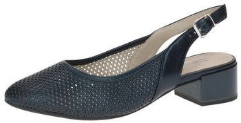Caprice Slingpumps 9-29602-44 blau schwarz