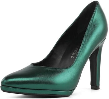 Peter Kaiser Damen Pumps dunkelgrün