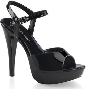 Pleaser COCKTAIL-509 Offene Sandalen schwarz