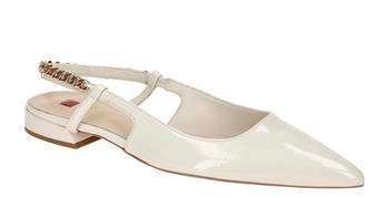 Högl Jessica Sling Pumps weiß glänzend 1916