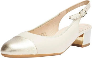 Ara Nizza Pumps Platin Marmor weit