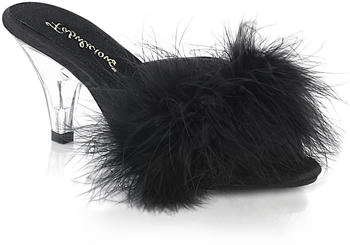 Fabulicious BELLE-301F Damen Slipper schwarz