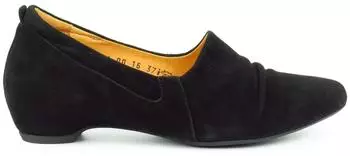 Think Velvet Goat Pumps schwarz