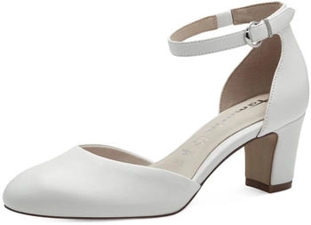 Tamaris Riemchen-Pumps 117 WHITE