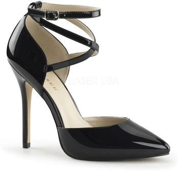 Pleaser AMUSE-25 Damen Pumps schwarz Blk Pat