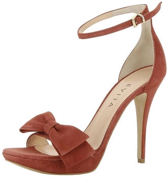 Evita Shoes Sandalette 'Valeria' rostbraun