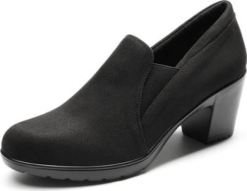 Dream Pairs Damen-Kleidschuhe Pumps schwarz Suede