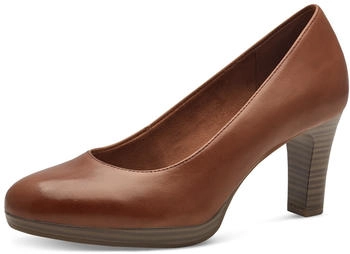 Tamaris Pumps Trichterabsatz cognac