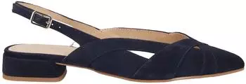 Maripè Peeptoes Slingpumps ANOUK Rauleder blau