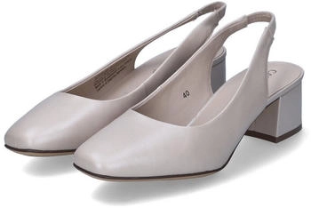 Caprice Pumps Slingpumps beige Glattleder