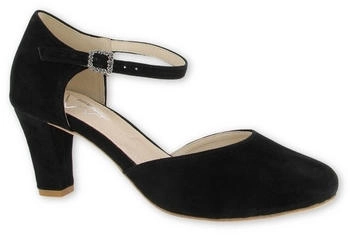 Hirschkogel Trachtenpumps Marlies schwarz Veloursleder