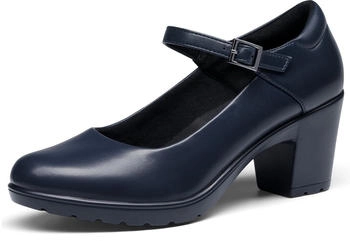 Dream Pairs Mary Janes Pumps dicker Absatz navy blue