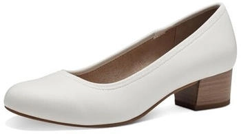 Jana Shoes Pumps Blockabsatz vegan weiß