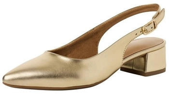 Tamaris slingpumps gold 24300713