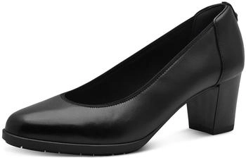 Tamaris Pumps trichterf&ouml;rmiger Absatz schwarz