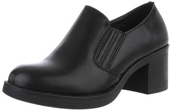 Ital Design Schlupfschuhe Blockabsatz schwarz 88930667