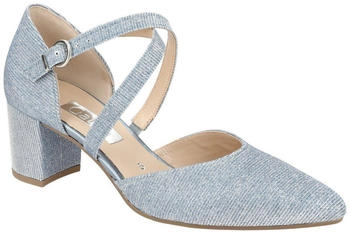 Gabor Riemchen Pumps blau elegant 61 343