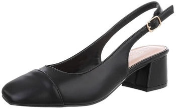 Ital Design Pumps Knöchelriemen 5833 schwarz