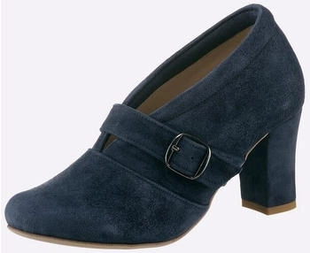 Andrea Conti Hochfrontpumps blau
