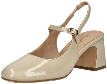 Regarde Le Ciel Leder Pumps Crema Lack