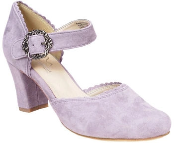 Hirschkogel Pumps Sophie flieder Riemchen Leder